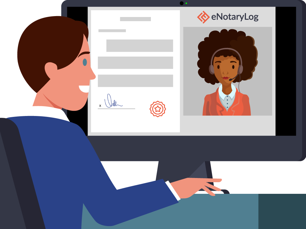 eNotaryLog - online notary graphic